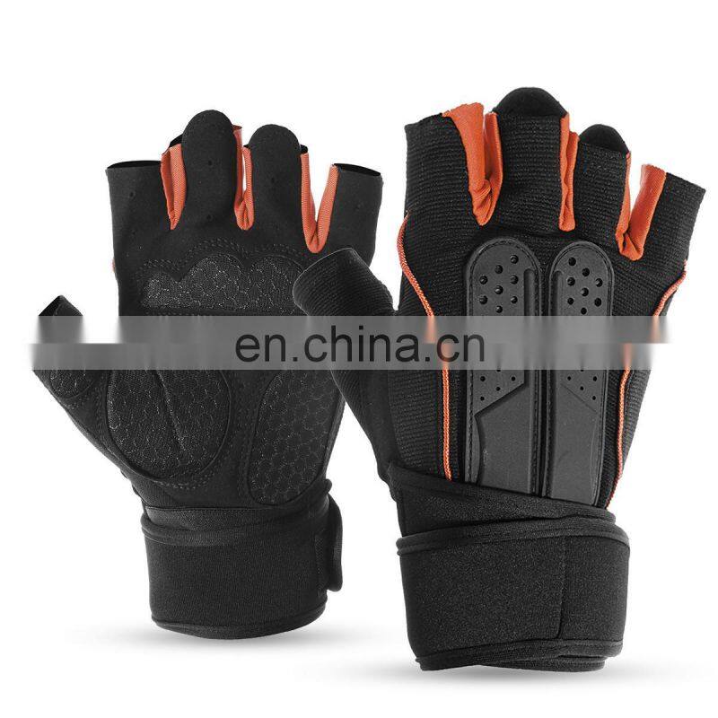 Gym Gloves Professional Unisex Fitness Sports Half Finger Riding Gym Yoga Weightlifting Bodybuilding