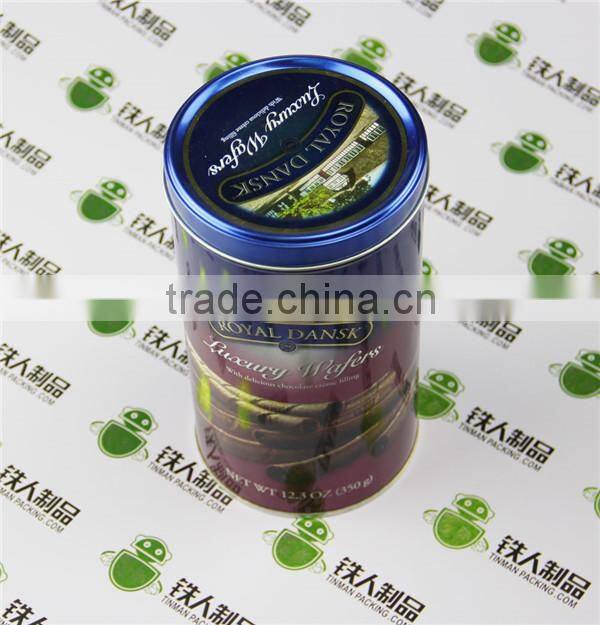 Tin container metal mint tin box