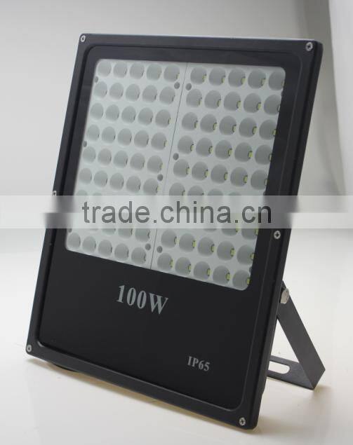100 watts with Lens small beam angle high brightness led flood light