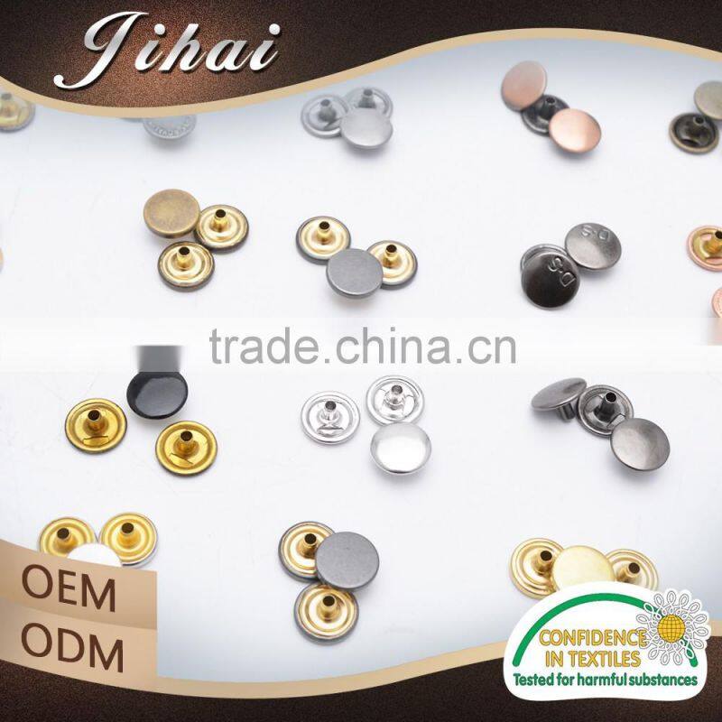 New Product Studs Metal Button Caps