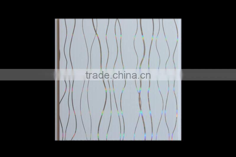 decoration plastic room hot stamping PVC ceiling panel