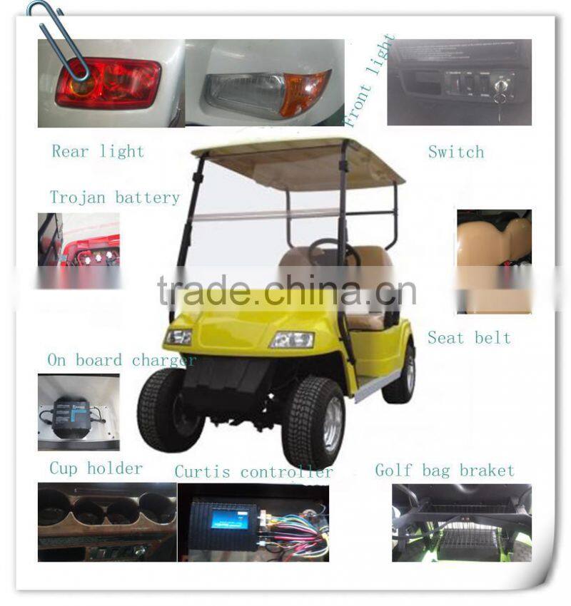 RHD electric golf car,EG2028K,2-person