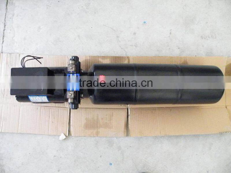 wireless remote control 12v hydraulic power units for 12 ton trailers