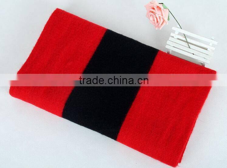 Latest Design Winter Warm Gradient Color 100% Acrylic Knitted Ladies Fashion Scarf
