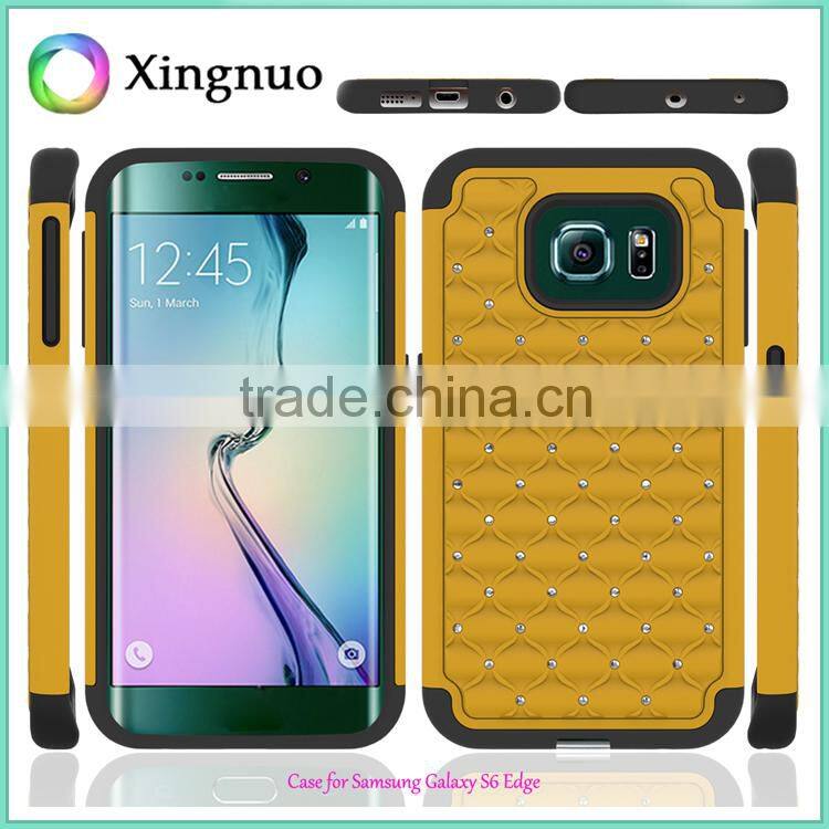 2015 Hot selling Mobile phone back cover for Samsung Galaxy S6 edge