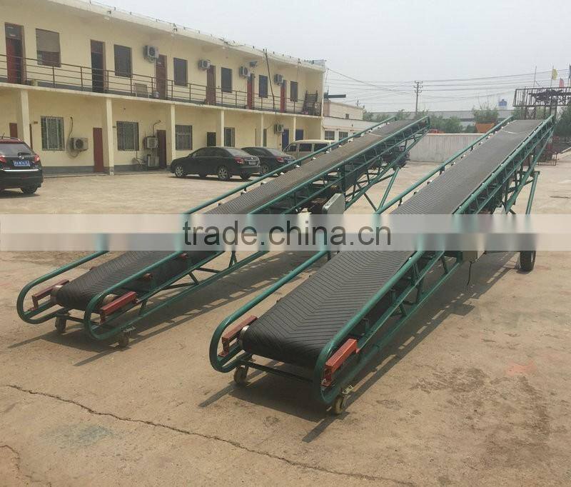 Portable belt conveyor machine price
