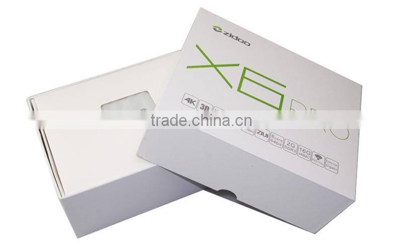 Vensmile Zidoo X6 Pro Android 5.1Smart tv box RK3368 Octa Core android tv box Zidoo X6 Pro for rk3368 tv box