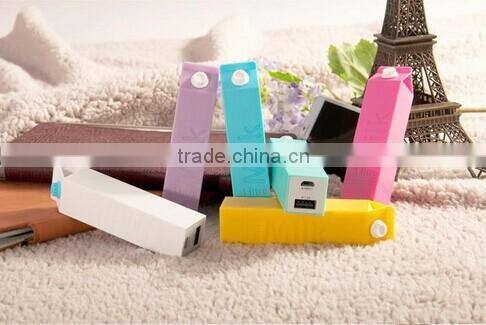 Fashion Milk Power Bank 2600mah