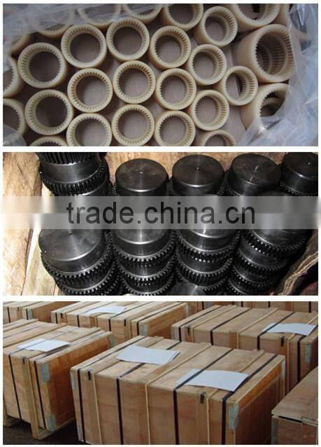Standard nylon sleeve Curved teeth gear couplings