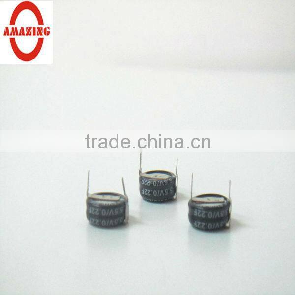 high capacitance farad capacitor 5.5v 0.33f
