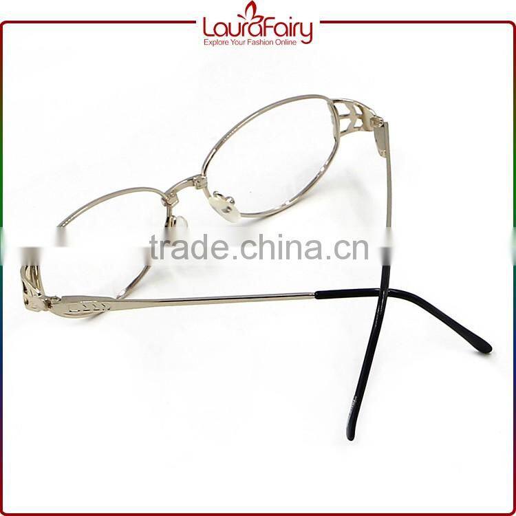 Laura Fairy Newest Arrival Cheapest Hollow Out Full Frames Metal Optical Frame