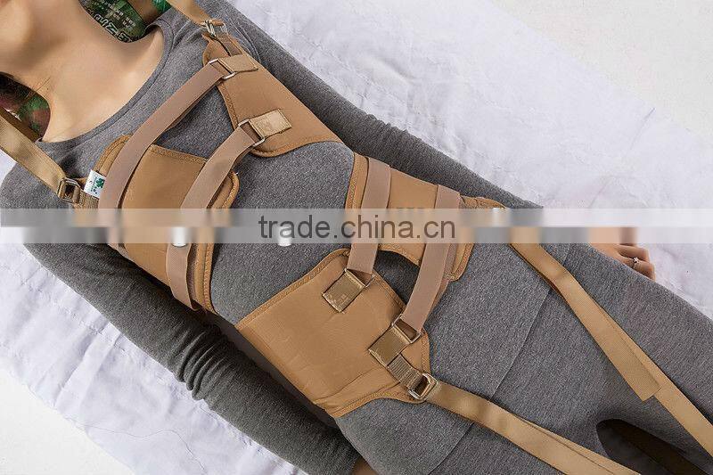 medical healthcare support profesioanl reinforced lumbar traction tractor