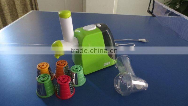 New & Hot Sale 2 in 1 Salad Maker & Frozen Fruit Dessert Maker, Ice Cream Maker, Healty Dessert Maker