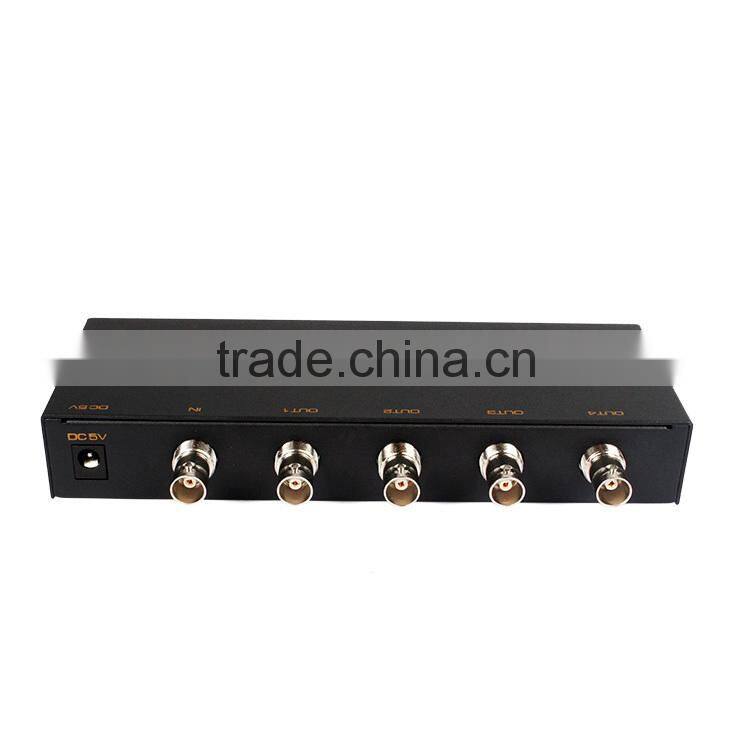 ASK Best 3G/SD/HD SDI Repeater 1:4 HD SDI/SD SDI Splitter 1x4
