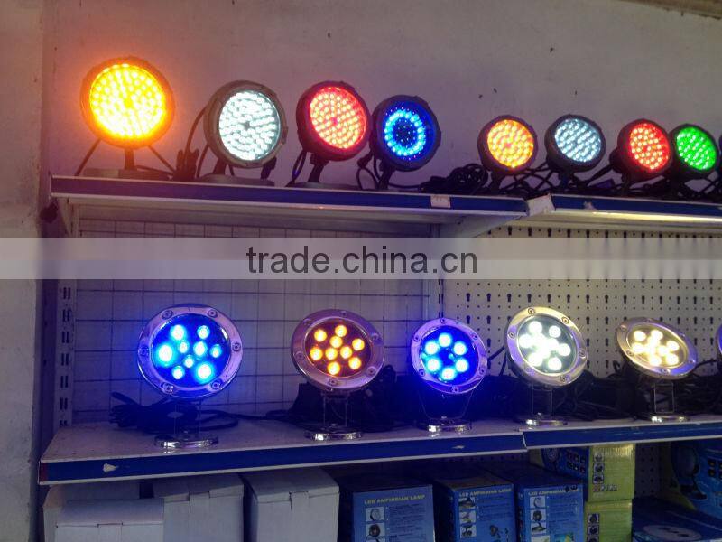 Stainless steel DMX led underwater fountain light