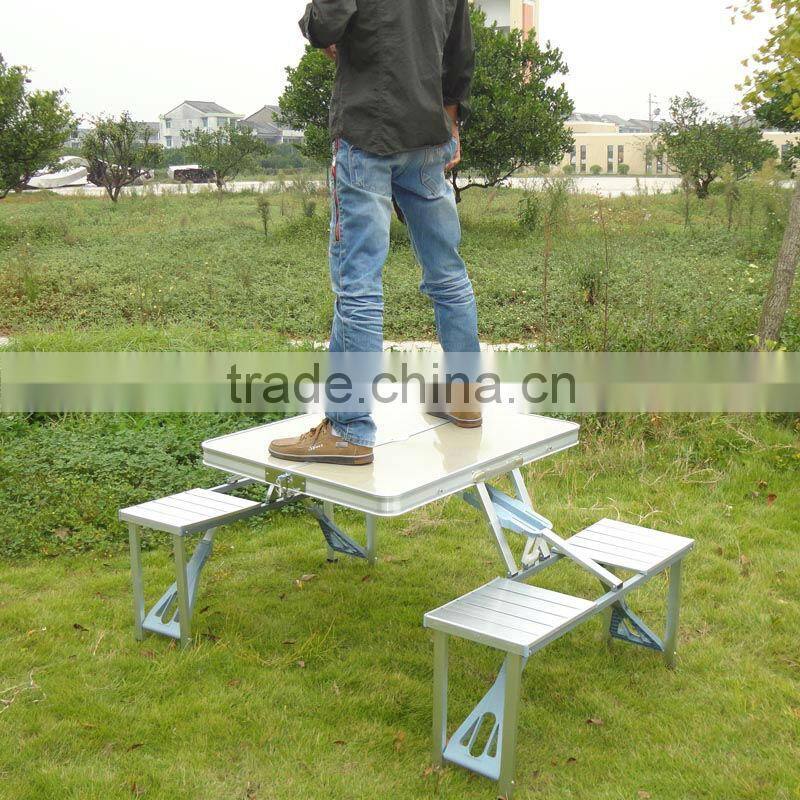 ALU PS 4FT Outdoor Folding Trestle Table