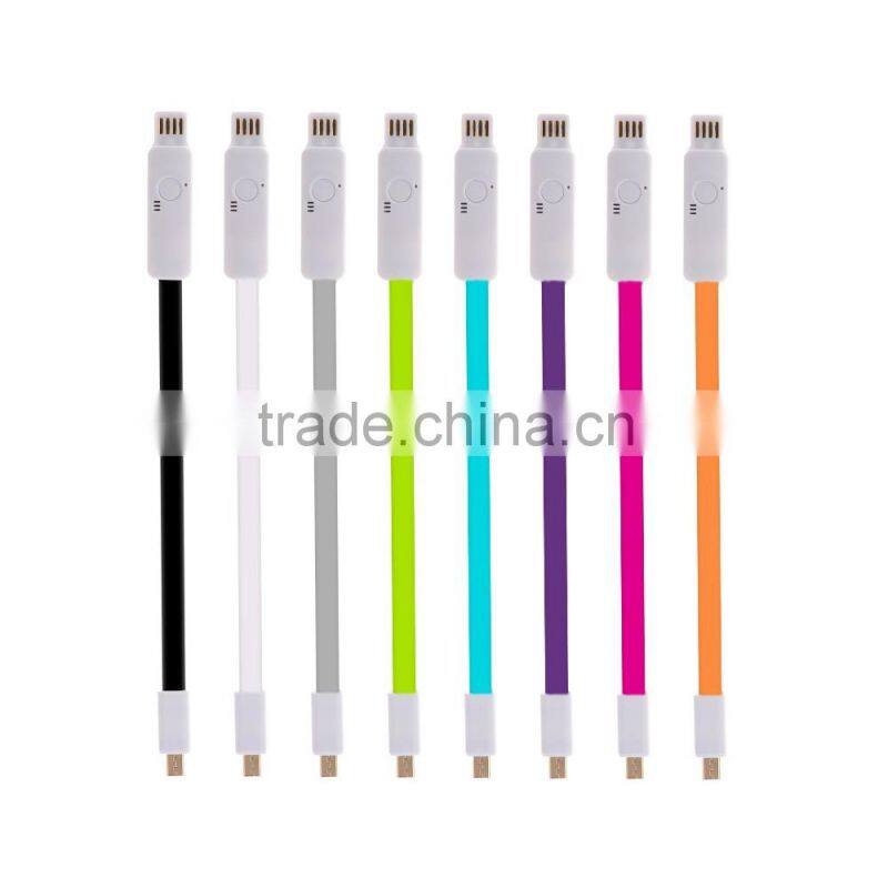 New arrival Bluetooth 4.0 USB charging cable,anti-loss,Bluetooth selfie and others multifunction intelligent USB cable
