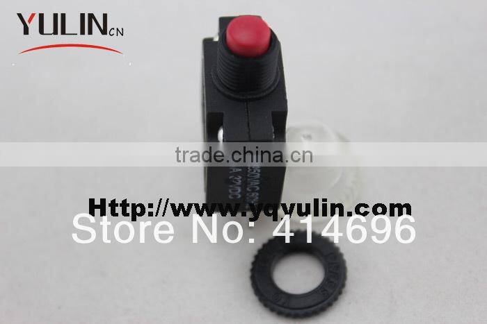 FILN Wp-01 Circuit Breakers Silver Contact point 10A 6A Plastic overload protector Switch With waterproof cover