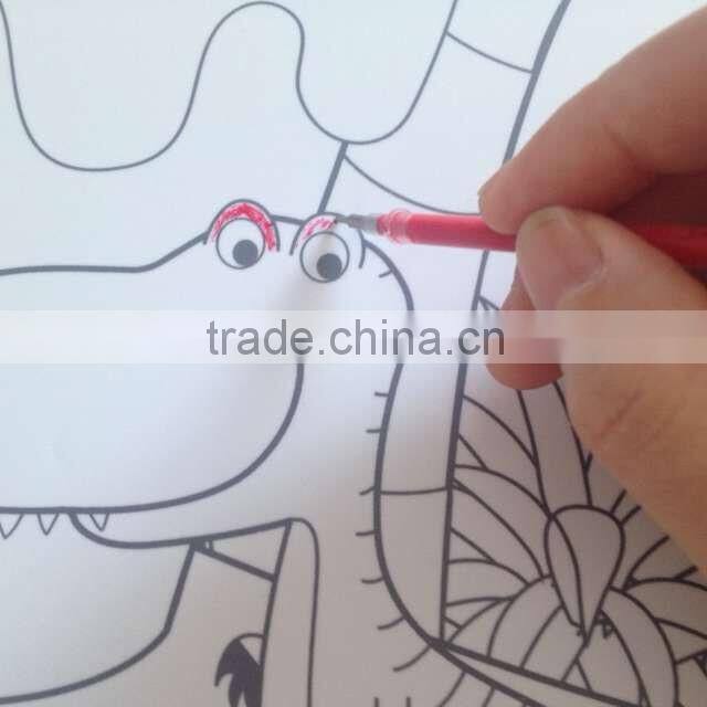 educational patterns graffitti membrane film for children