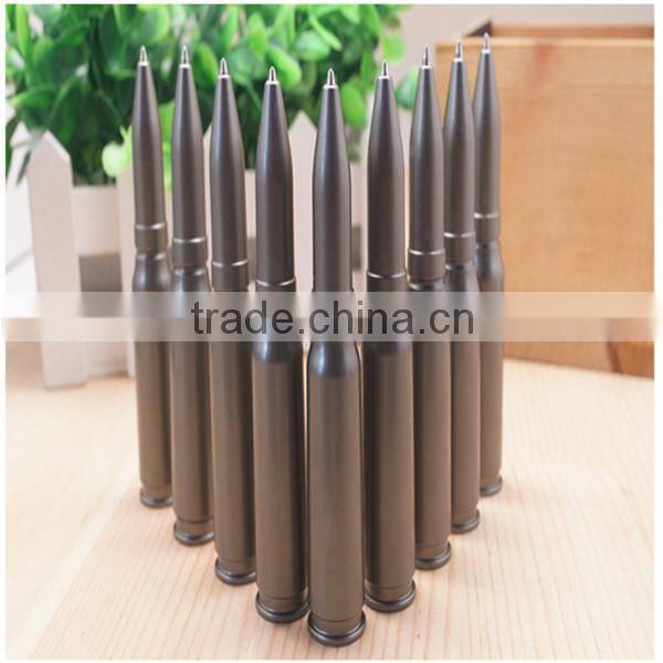 Black Refill Plastic Bullet Shape Souvenir Ballpoint Pen Promotion Pen