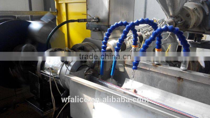 China transparant PVC oil hose flexible steel wire hose