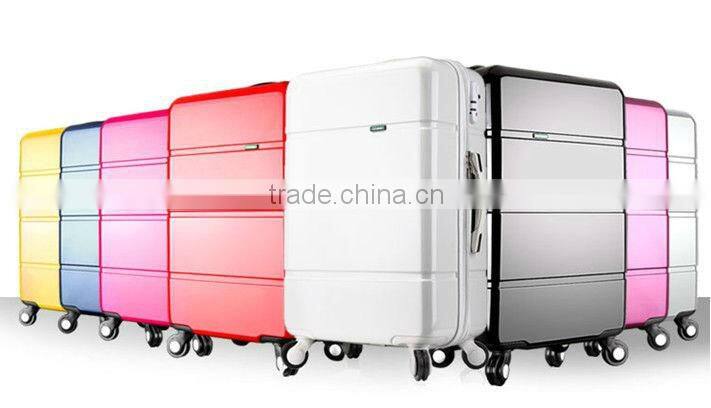 China ShenZhen Factory New Design ABS+PC luggage