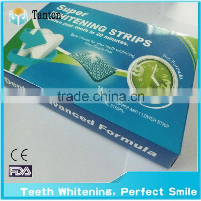 Professional Advanced Teeth Whitening White Strips Supreme Effects