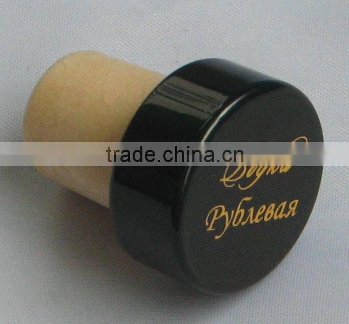 black gold test tube cork & wine bottle cork stopper
