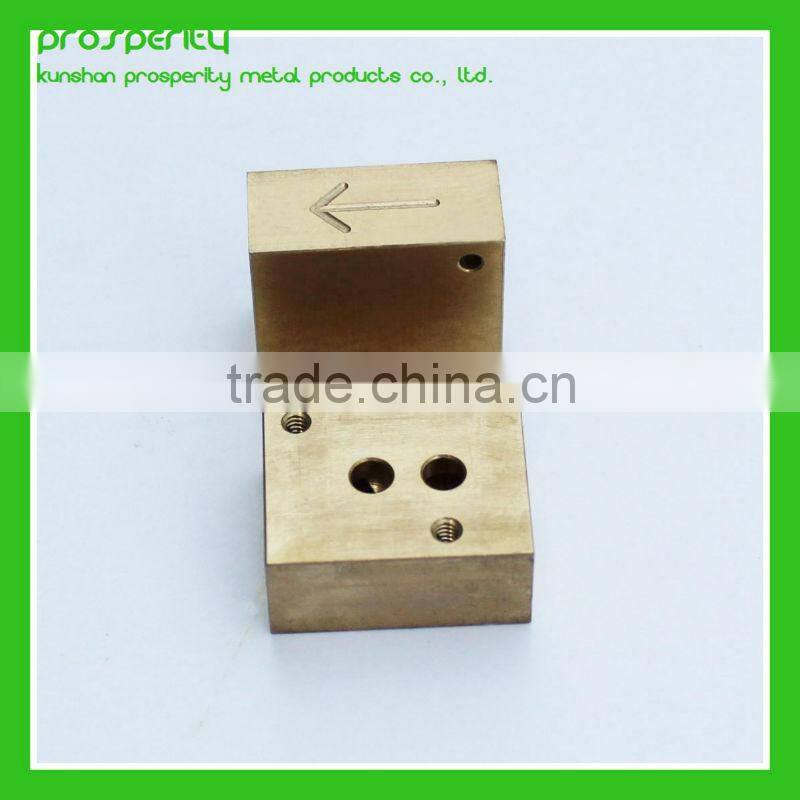 custom cnc machining brass parts by central machinery lathe