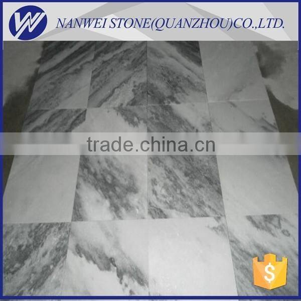 Hot sal marble tiles in fujian , beautiful tiles white marble on sale