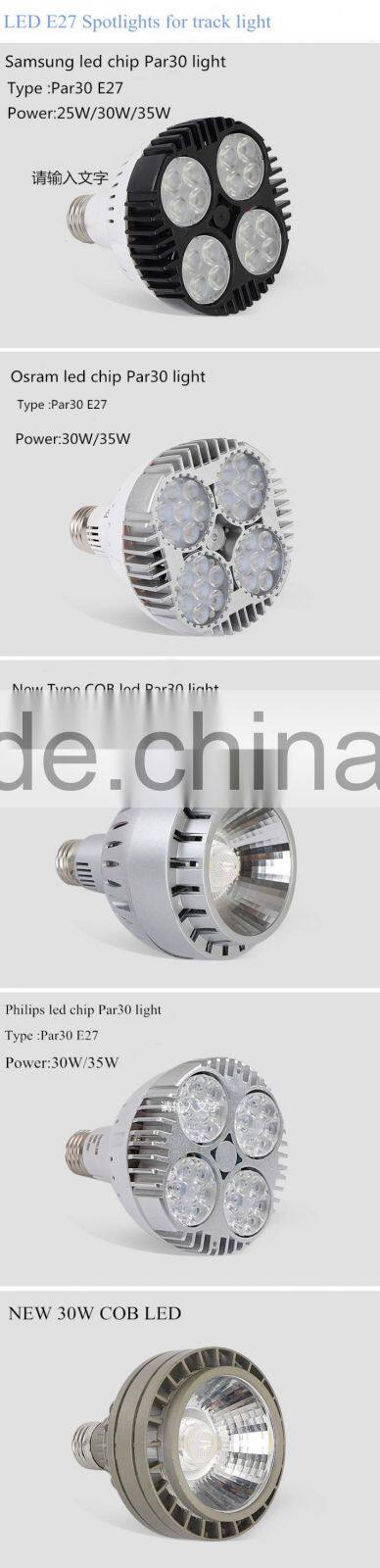 led track spot light for cloth shop and supper market