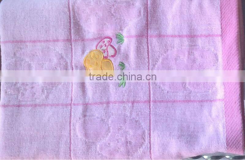 cotton Stock Embroidery face towel wholesale