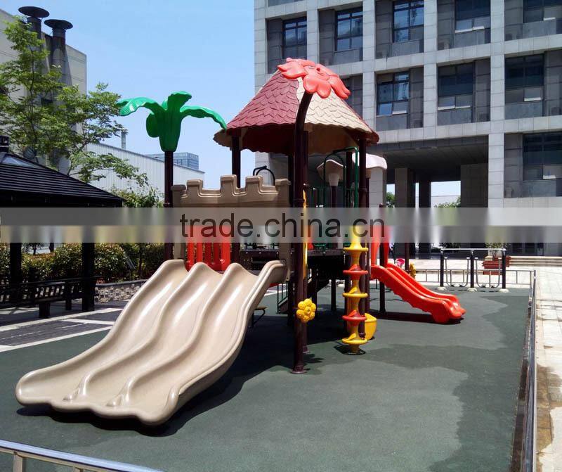 Free design kids LLDPE plastic assembly playground