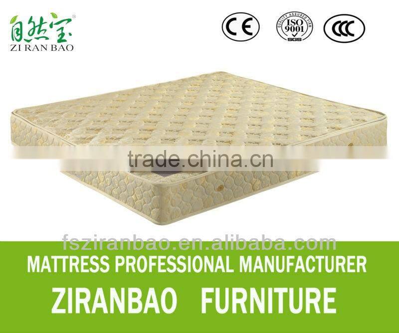 Best Quality Knitted Fabric Nature Coir Mattress For Sale-ZRB 200