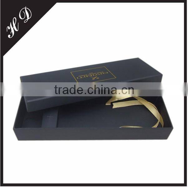 Custom Tie Cufflink And Handkerchief Set Gift Packaging Box