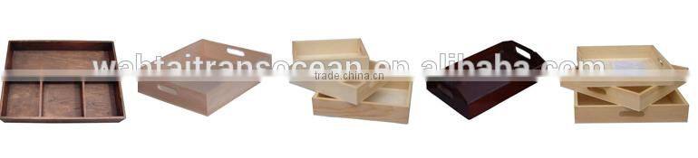 Wood Snack Tray Made In China