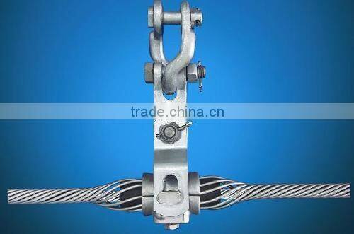 OPGW Optical cable connector single suspension clamp