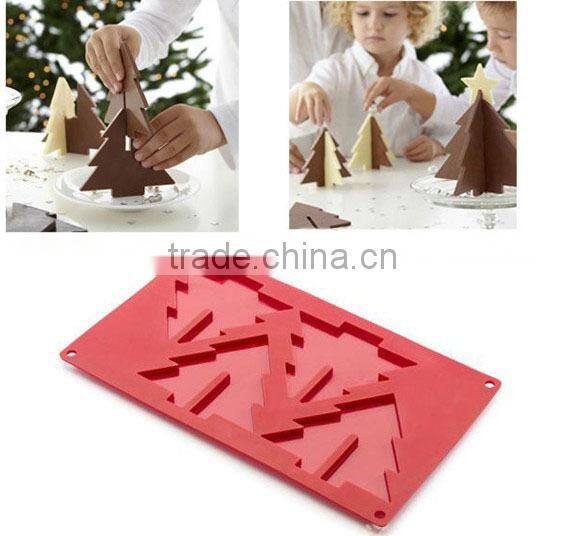 3D Holiday Tree Silicone Chocolate Maker