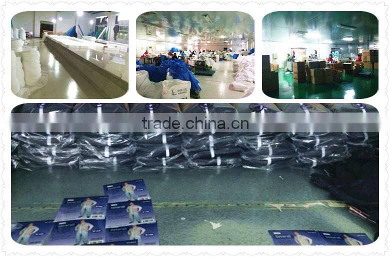 white Operation Sterilized Clothes disposable medical surgical gown with kniting sleeve