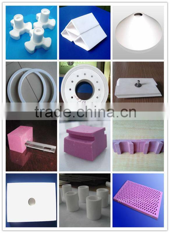 Competitive price High temperature&wear resistant 95% alumina ceramic cone