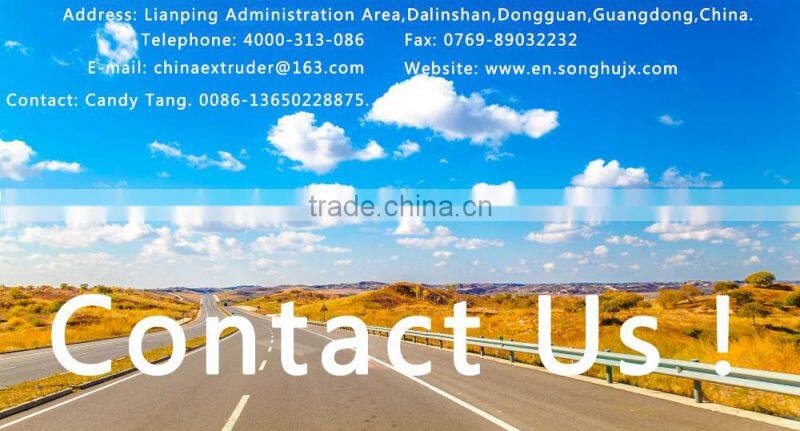 PVC Door Magnetic Water Preventing Bar Extrusion Line