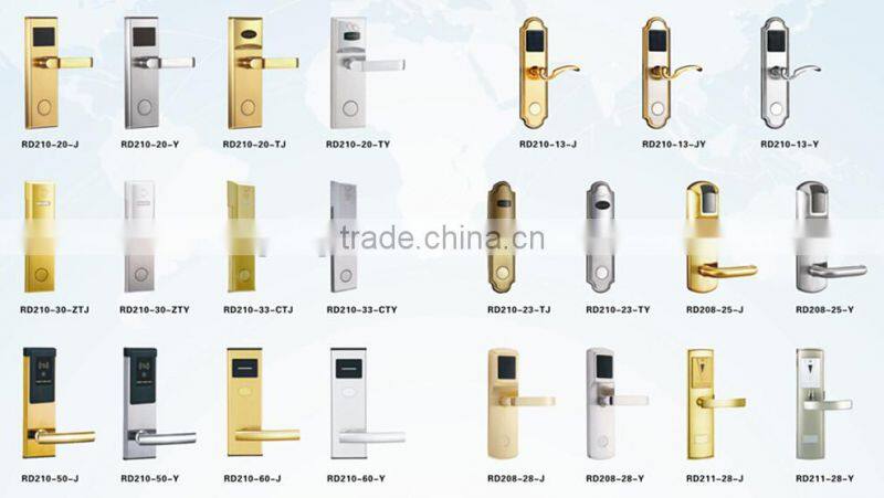 High Security American Standard Design Cost-Effective Rustproof Digital RFID Hotel Lock