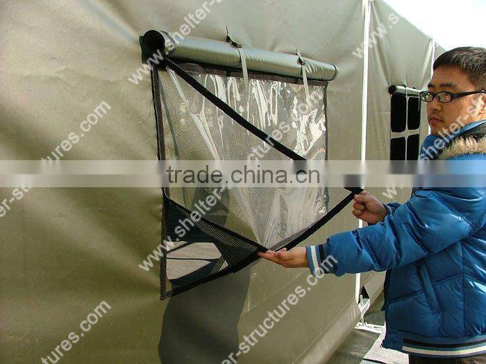 Green color aluminum army big tent for sale army