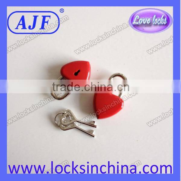 Promotional Heart shape love diary lock for sudents