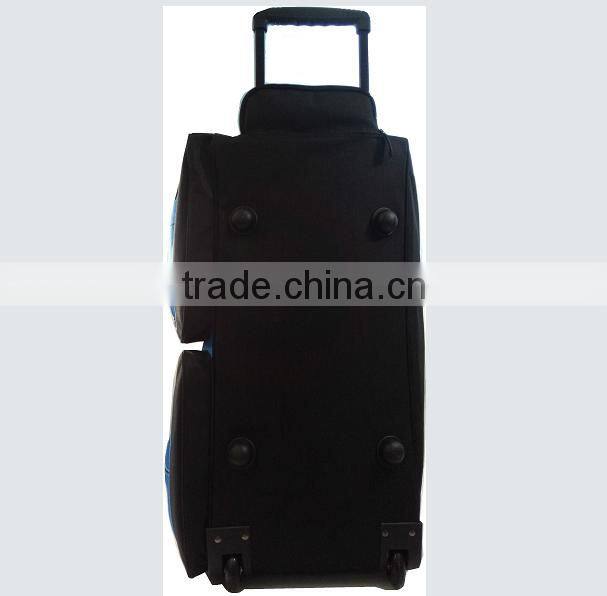 A grade carry-on trolley hanging travel bag with coated surface treatment