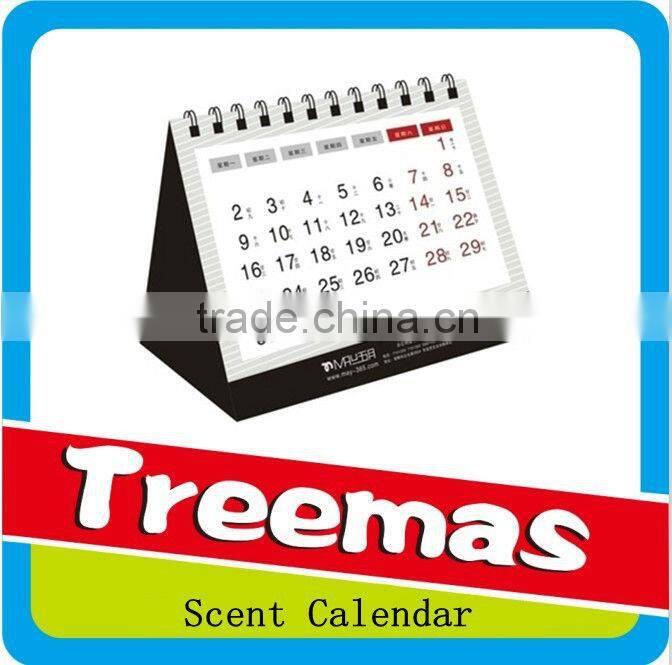 Custom shape and custom scent islamic calendar 2015 J006