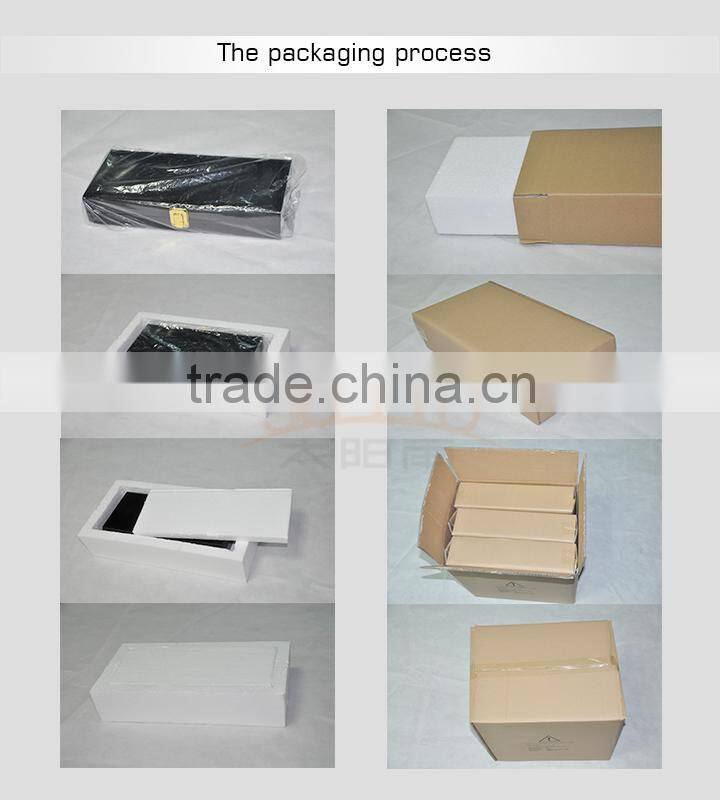 Transparent 3 layer nail polish acrylic display