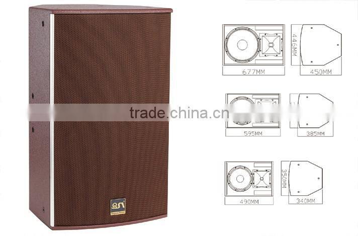 15 inch neodymium waterproof speaker box