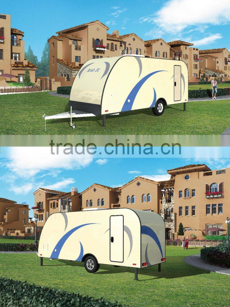 FV-78 New model ice cream mobile kiosk truck trailers car trailer