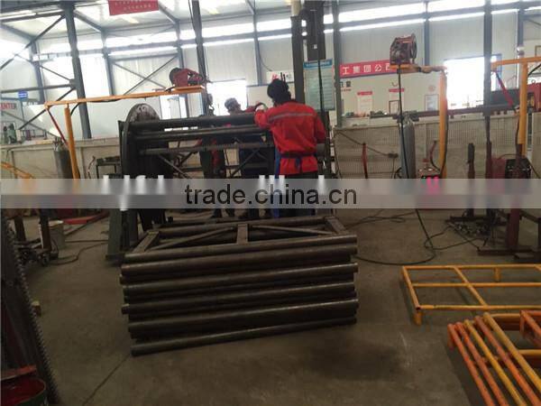 Tower Crane QTZ63(5210) tower crane boom length 52m, tip load 1.0T,tower crane lifting capacity 5t (split mast section)